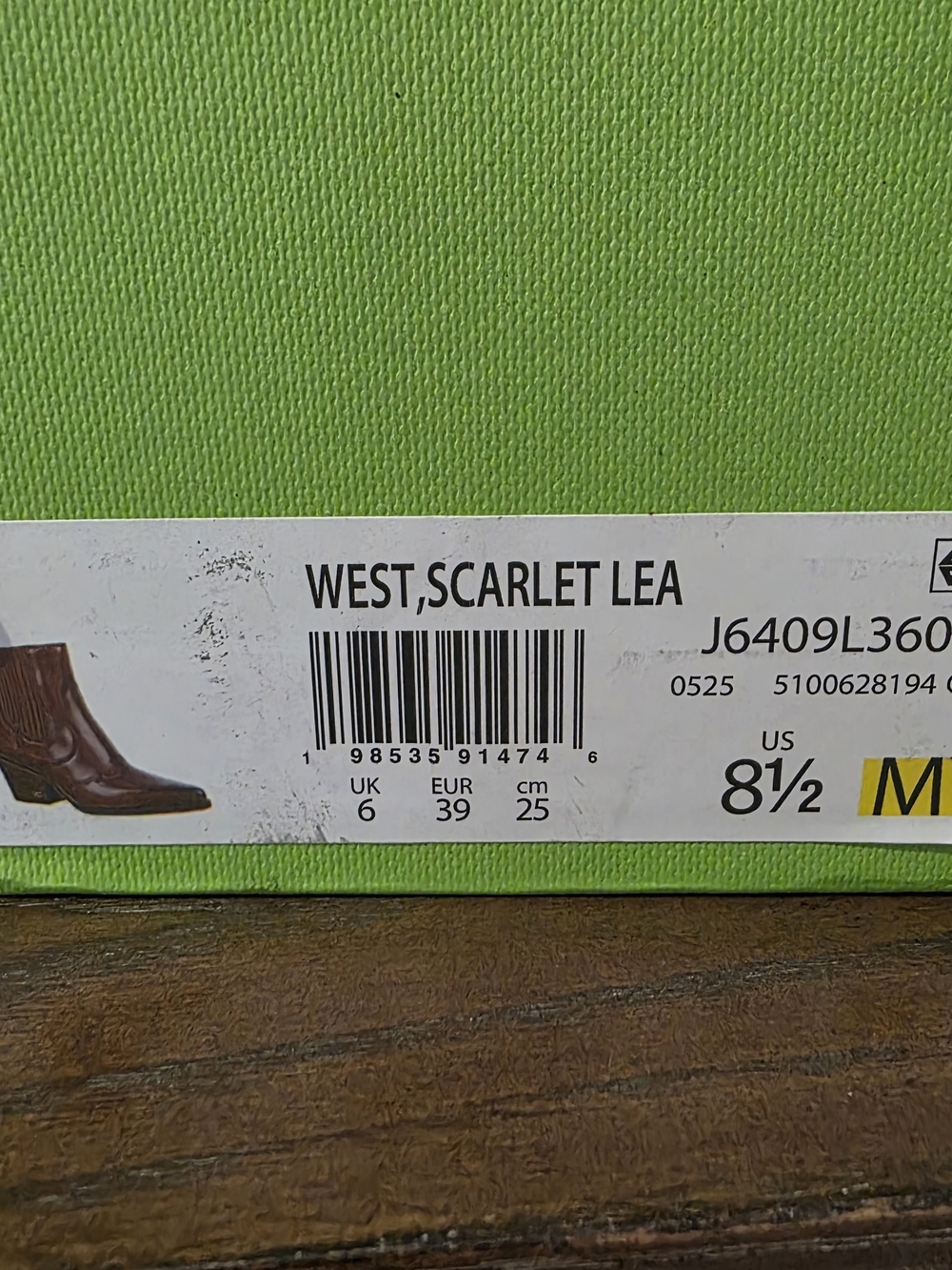 NEW IN THE BOX Sam Edelman Women's West Leather Ankle Boots - Picture 5 of 9